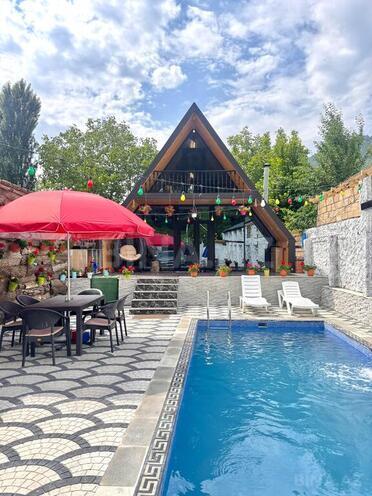 3 otaqlı həyət evi/bağ evi - Qəbələ - 160 m² (1)