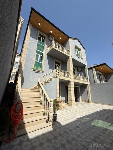 6 otaqlı həyət evi/bağ evi - Biləcəri q. - 255 m² (1)