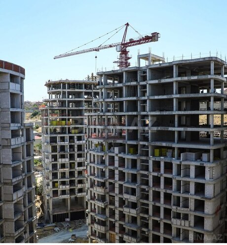 1-комн. новостройка - пос. Бакиханова - 50.8 м² (1)