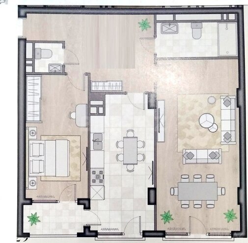 3 otaqlı yeni tikili - Nəsimi r. - 103 m² (3)