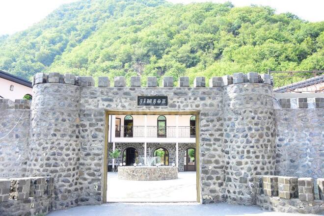 1 otaqlı həyət evi/bağ evi - Qax - 50 m² (1)