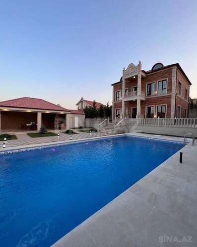 7 otaqlı həyət evi/bağ evi - Qəbələ - 350 m² (1)