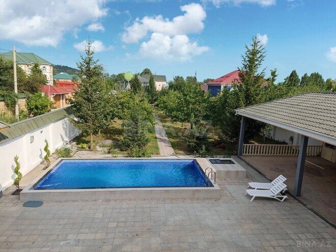 7 otaqlı həyət evi/bağ evi - Qəbələ - 382 m² (6)
