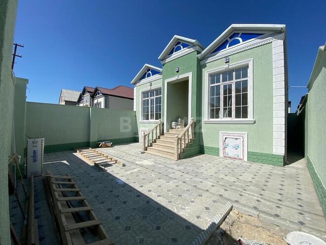 3 otaqlı həyət evi/bağ evi - Məmmədli q. - 100 m² (1)