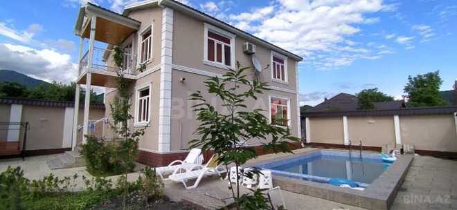 4 otaqlı həyət evi/bağ evi - Qəbələ - 120 m² (1)