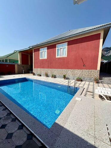 4 otaqlı həyət evi/bağ evi - Qəbələ - 120 m² (10)