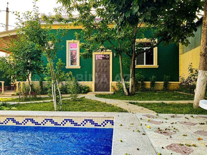 4 otaqlı həyət evi/bağ evi - Qəbələ - 120 m² (15)