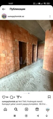2 otaqlı yeni tikili - Sumqayıt - 98.5 m² (7)