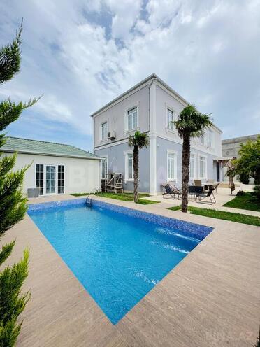 6 otaqlı həyət evi/bağ evi - Mərdəkan q. - 260 m² (1)