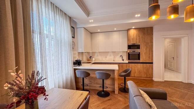4 otaqlı yeni tikili - Ağ şəhər q. - 130 m² (2)