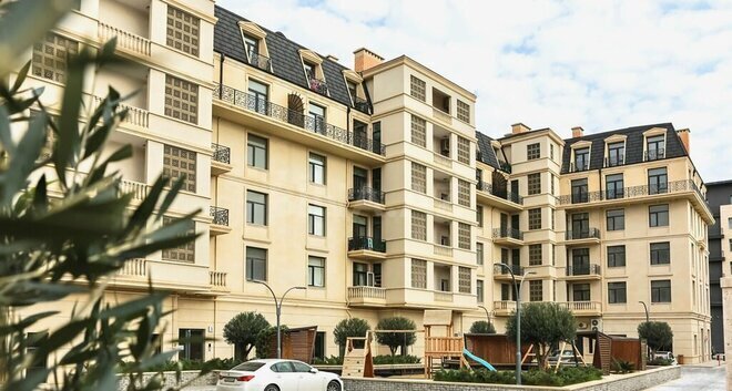 4 otaqlı yeni tikili - Ağ şəhər q. - 130 m² (1)