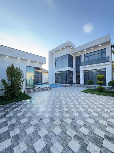 5 otaqlı həyət evi/bağ evi - Mərdəkan q. - 250 m² (2)