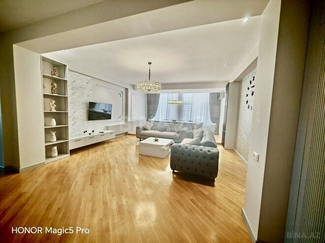 3 otaqlı yeni tikili - Qara Qarayev m. - 145 m² (5)
