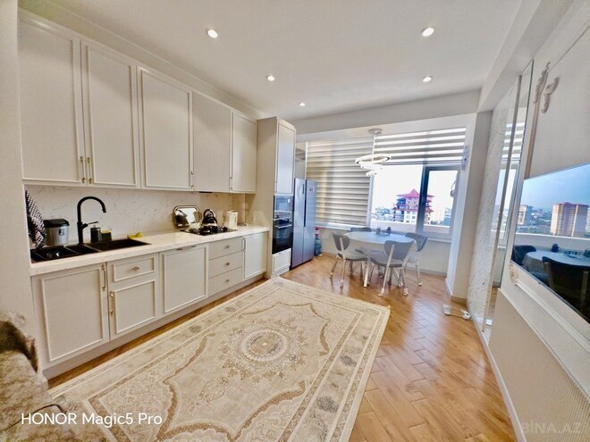 3 otaqlı yeni tikili - Qara Qarayev m. - 145 m² (1)