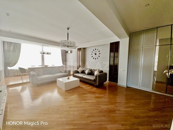 3 otaqlı yeni tikili - Qara Qarayev m. - 145 m² (4)