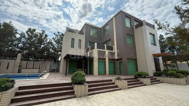 5 otaqlı həyət evi/bağ evi - Buzovna q. - 650 m² (1)