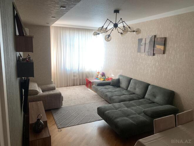 3 otaqlı yeni tikili - Şah İsmayıl Xətai m. - 86 m² (2)