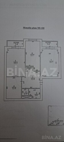 3 otaqlı yeni tikili - Qara Qarayev m. - 92 m² (9)