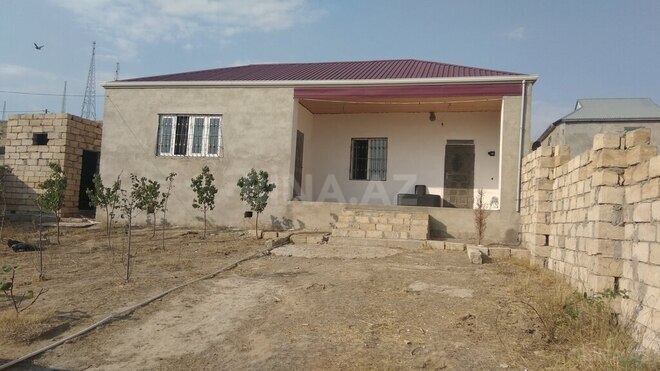 2 otaqlı həyət evi/bağ evi - Hökməli q. - 80 m² (1)