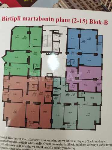 4-комн. новостройка - м. Нариман Нариманов - 181 м² (20)