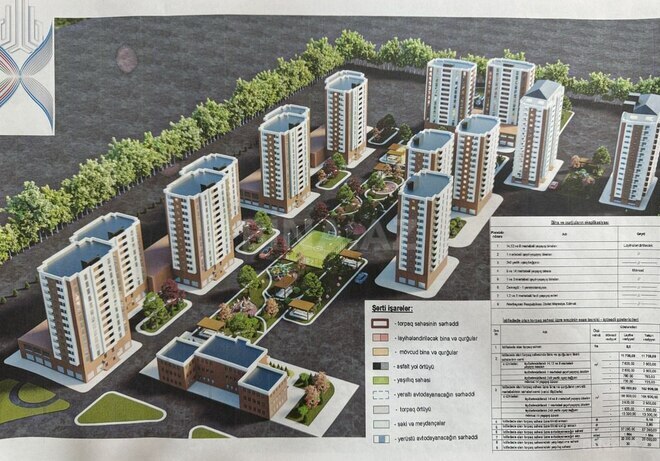 2-комн. новостройка - м. Азадлыг проспекти - 90 м² (2)