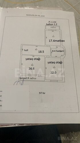4-комн. новостройка - м. Низами - 197 м² (26)