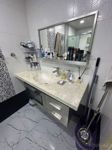 2 otaqlı yeni tikili - Şah İsmayıl Xətai m. - 80 m² (6)