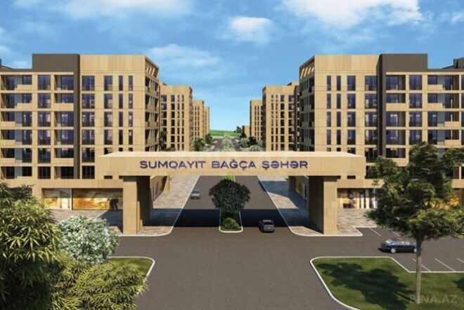1-комн. новостройка - Сумгаит - 44.4 м² (3)