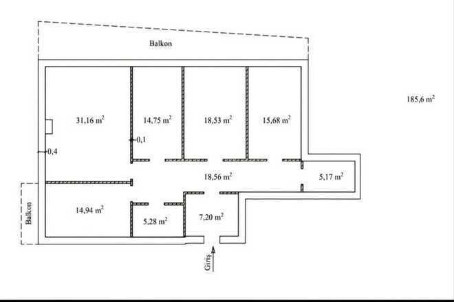 4-комн. новостройка - м. 8 ноября - 186 м² (2)
