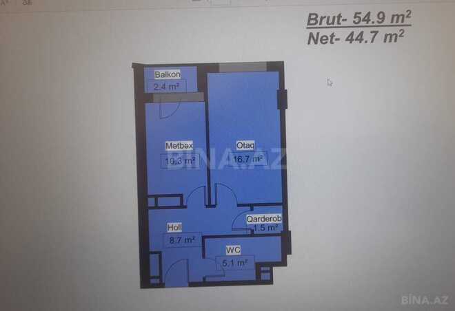 1-комн. новостройка - пос. Локбатан - 55 м² (10)