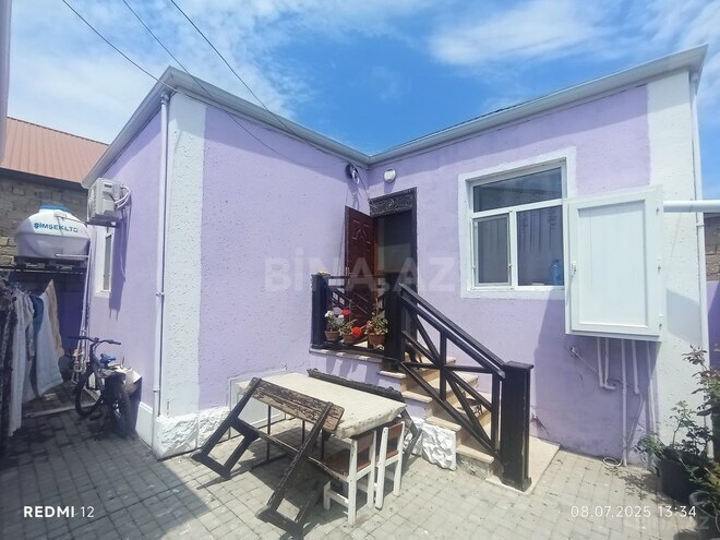 2 otaqlı həyət evi/bağ evi - Binə q. - 100 m² (1)