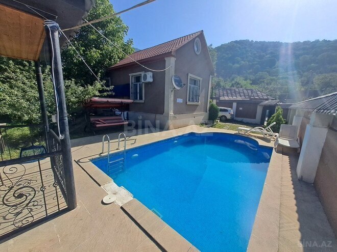3 otaqlı həyət evi/bağ evi - Qəbələ - 60 m² (2)