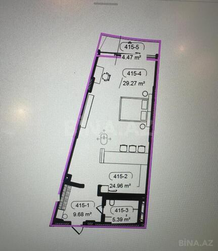 Satılır 1 otaqlı yeni tikili 85 m², Sea Breeze q., photo 7 from 8