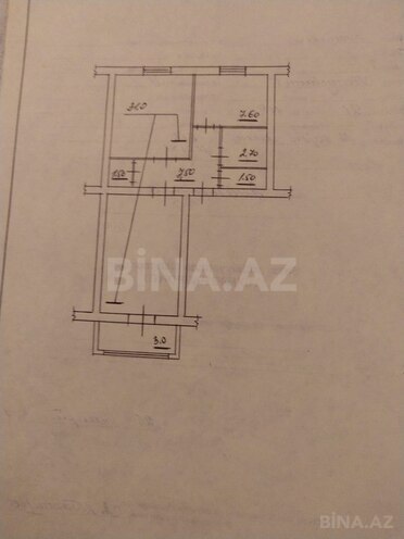 Satılır 2 otaqlı köhnə tikili 56 m², Nəsimi r., photo 3 from 16