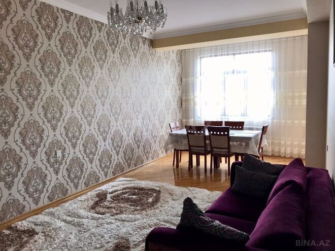 Сдаётся 2-комн. новостройка 100 м², м. Элмляр Академиясы, photo 1 from 15