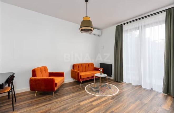 İcarəyə verilir 1 otaqlı yeni tikili 45 m², Nərimanov r., photo 3 from 16