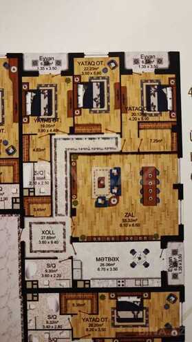 Satılır 4 otaqlı yeni tikili 220 m², Şah İsmayıl Xətai m., photo 18 from 20