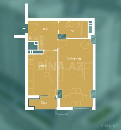 Satılır 2 otaqlı yeni tikili 65.1 m², Şah İsmayıl Xətai m., photo 17 from 18