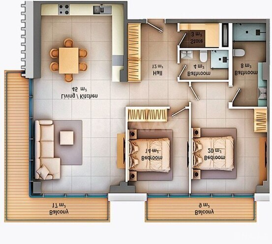 Продаётся 3-комн. новостройка 141 м², пос. Sea Breeze, photo 20 from 21