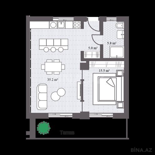Продаётся 2-комн. новостройка 85.4 м², пос. Sea Breeze, photo 7 from 8