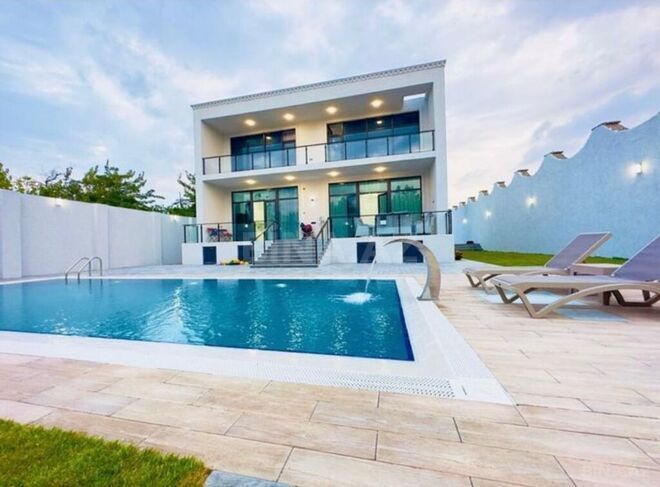 İcarəyə verilir 4 otaqlı həyət evi/bağ evi 300 m², Şüvəlan q., photo 1 from 26