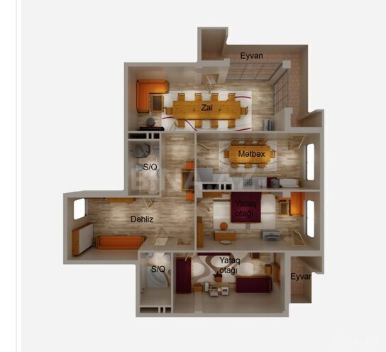 Продаётся 3-комн. новостройка 153 м², пос. Баилова, photo 22 from 23