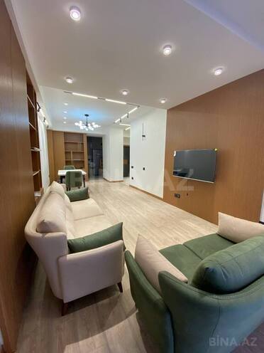 İcarəyə verilir 2 otaqlı yeni tikili 85 m², Nizami m., photo 1 from 13