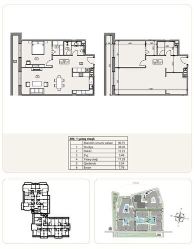 Satılır 2 otaqlı yeni tikili 96.8 m², Sea Breeze q., photo 9 from 10