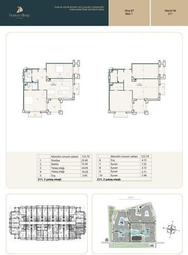 Satılır 3 otaqlı yeni tikili 123.8 m², Sea Breeze q., photo 7 from 10