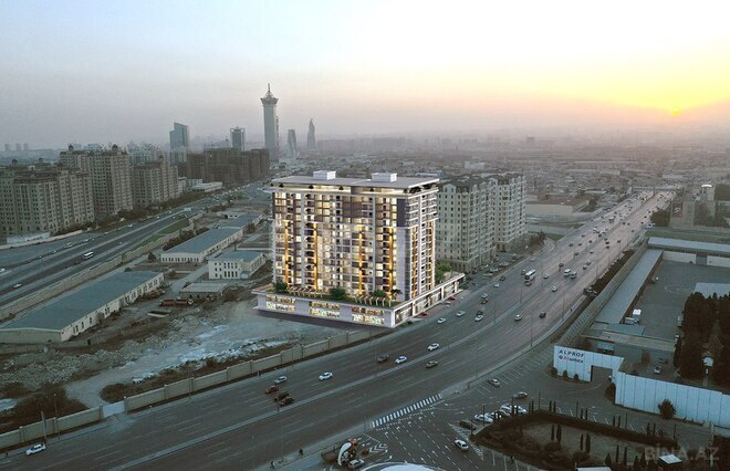 Satılır 3 otaqlı yeni tikili 98 m², Koroğlu m., photo 16 from 17