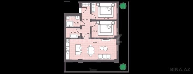 Продаётся 3-комн. новостройка 133.7 м², пос. Sea Breeze, photo 9 from 10