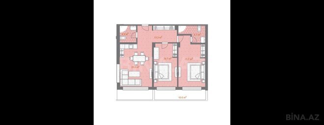 Satılır 3 otaqlı yeni tikili 157.8 m², Sea Breeze q., photo 7 from 8