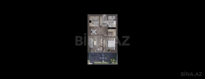 Satılır 2 otaqlı yeni tikili 82 m², Sea Breeze q., photo 7 from 8