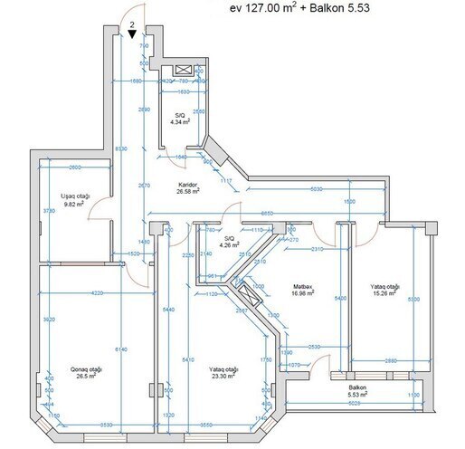 Продаётся 4-комн. новостройка 148.5 м², м. Ази Асланов, photo 27 from 28